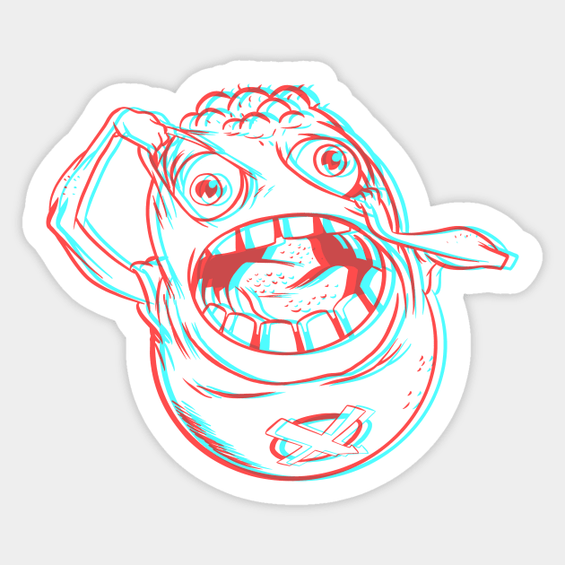 Doop 3D Sticker by dumb stuff, fun stuff